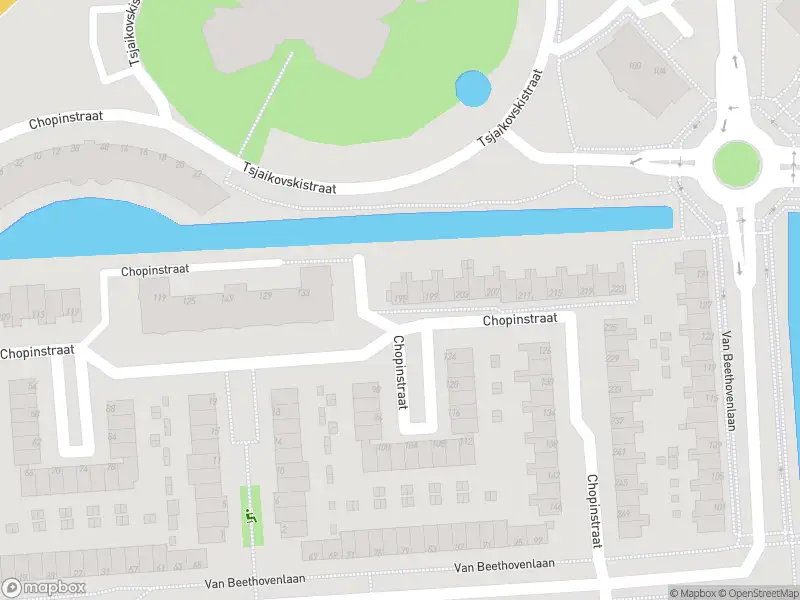 Ambulance met gepaste spoed naar de Chopinstraat in Capelle aan den IJssel