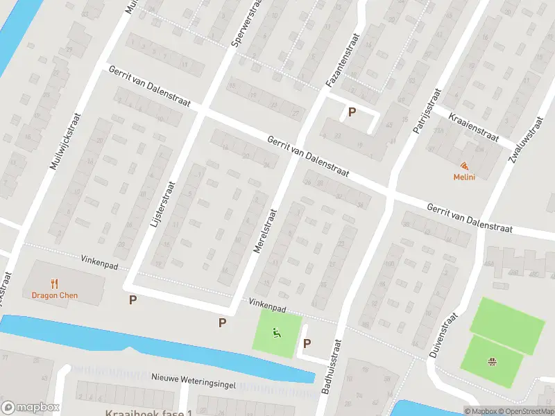 Ambulance met gepaste spoed naar de Merelstraat in Papendrecht