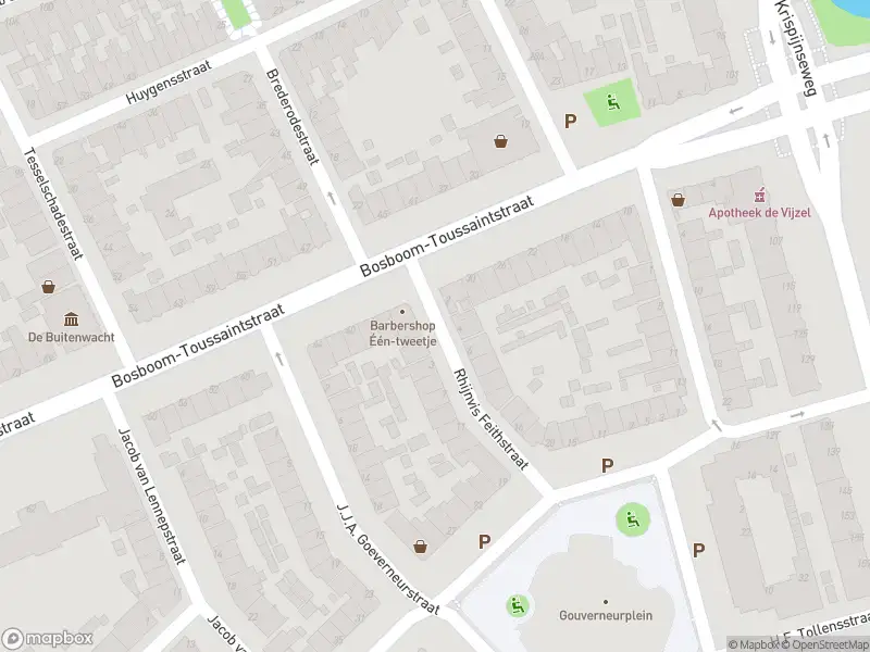 Ambulance met grote spoed naar de Rhijnvis Feithstraat in Dordrecht