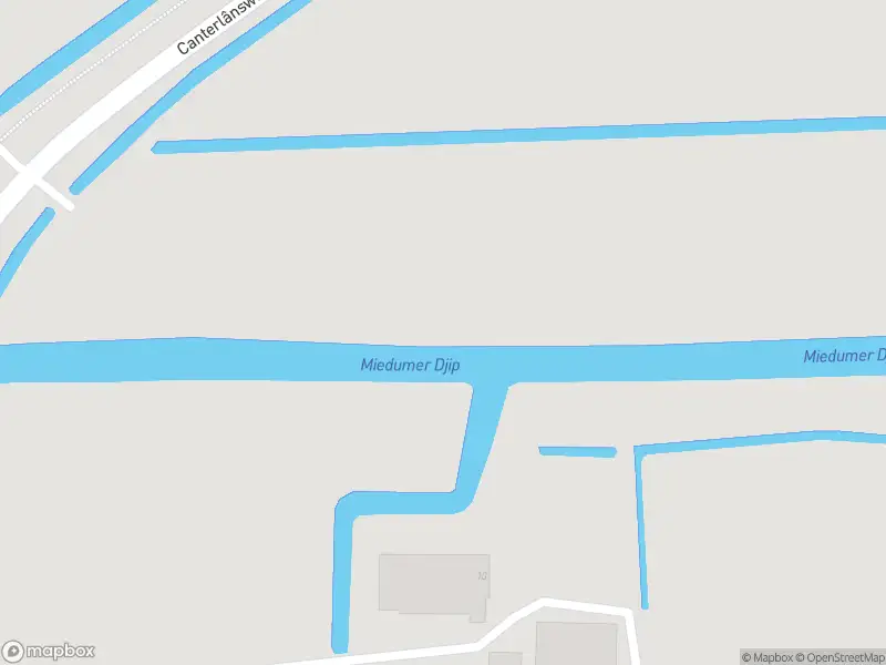 Politie met grote spoed naar de Canterlânswei in Miedum vanwege ongeval met letsel