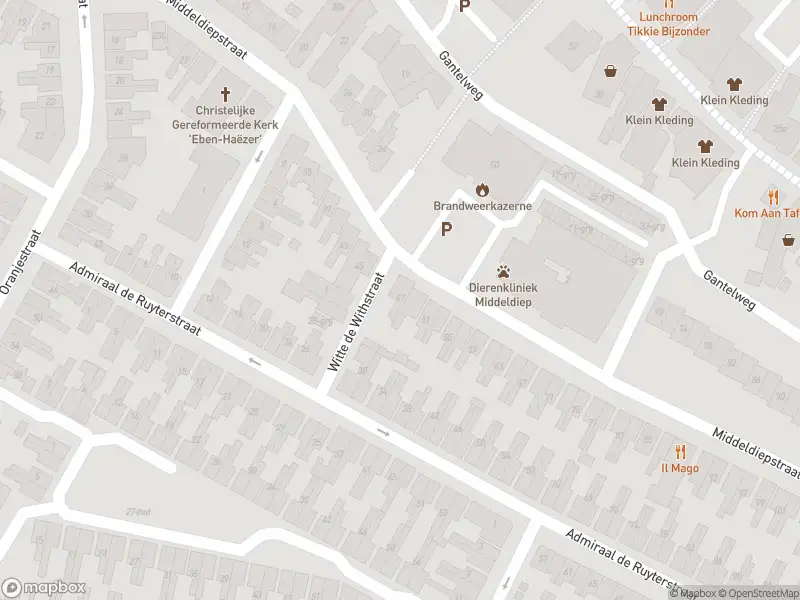 Ambulance met gepaste spoed naar de Middeldiepstraat in Sliedrecht