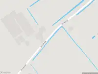 Ambulance met grote spoed naar de Stroeërdijk in Hippolytushoef