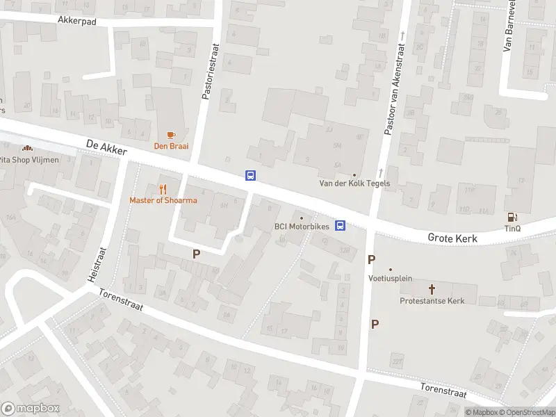 Politie naar de Grote Kerk in Vlijmen vanwege ongeval met letsel