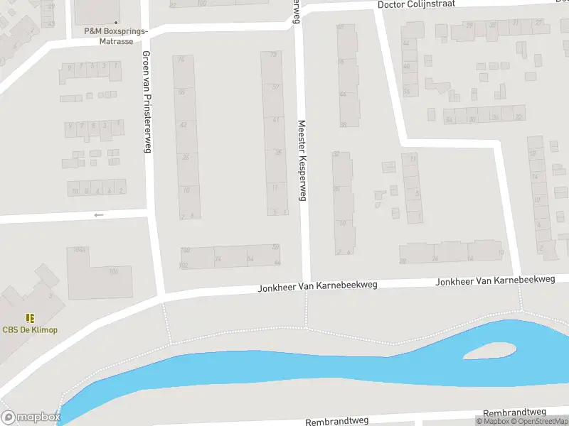 Ambulance met grote spoed naar de Mr. Kesperweg in Ridderkerk