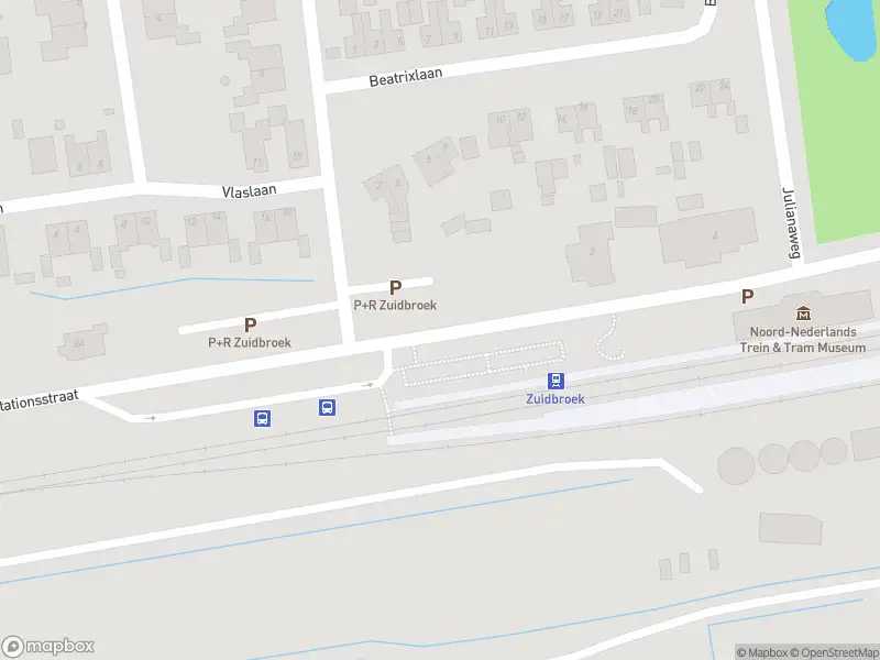 Ambulance en brandweer met grote spoed naar de Stationsstraat in Zuidbroek vanwege afgaan automatisch brandalarm