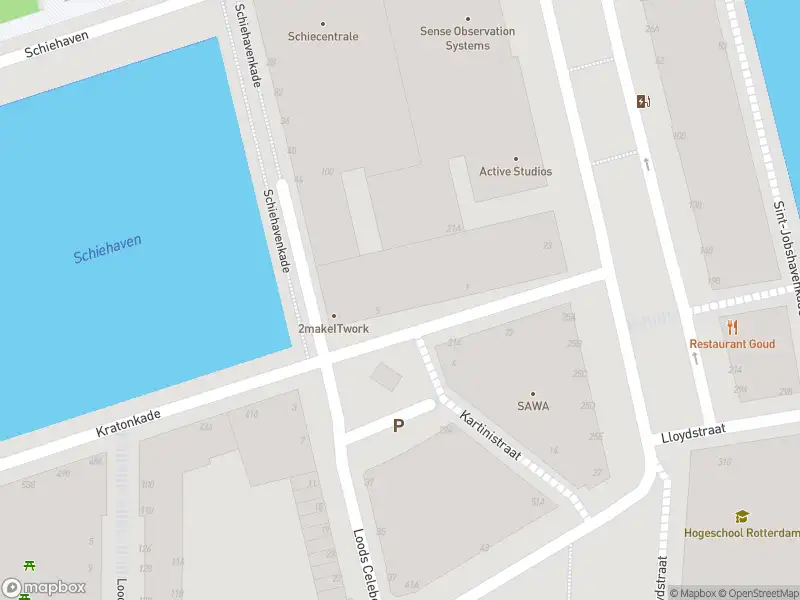 Ambulance naar de Kratonkade in Rotterdam