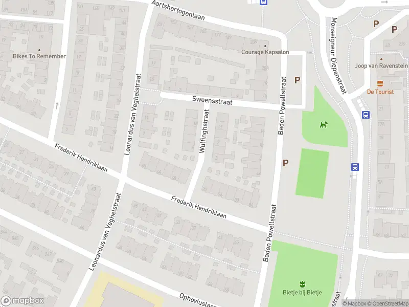 Brandweer met gepaste spoed naar de Wulfinghstraat in 's-Hertogenbosch