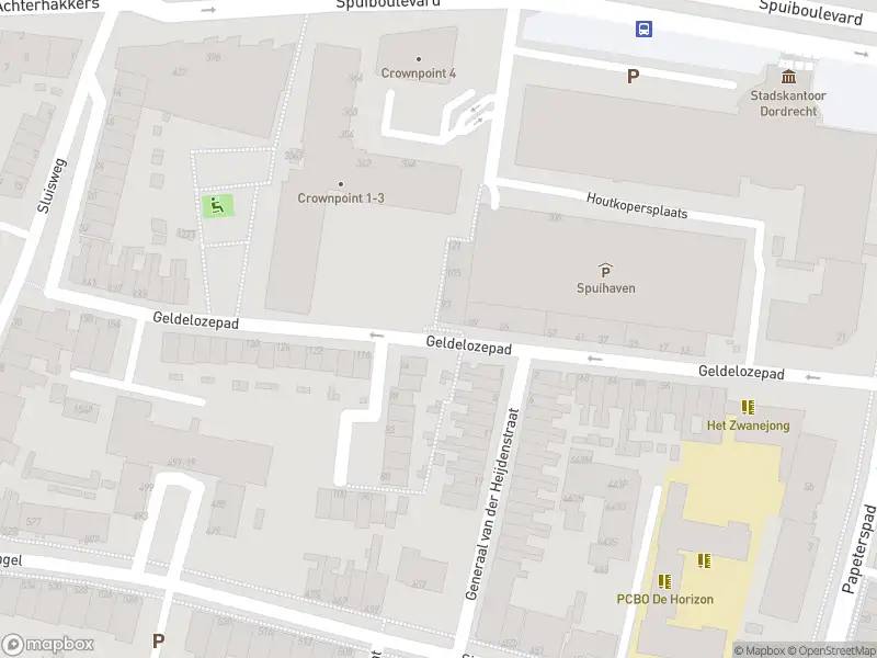 Overlastmelding Geldelozepad in Dordrecht