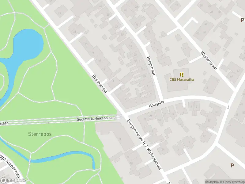 Brandweer naar de Boschsingel in Winschoten vanwege gebouwbrand