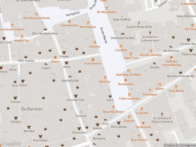 Brandweer met gepaste spoed naar de Veemarktstraat in Breda