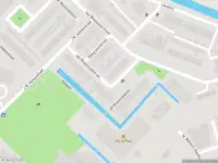 Ambulance naar de J.M. Halkesstraat in Ter Aar