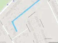 Ambulance met gepaste spoed naar de Plaats Langeveld in Monster