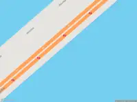 Ambulance met gepaste spoed naar de Afsluitdijk in Den Oever