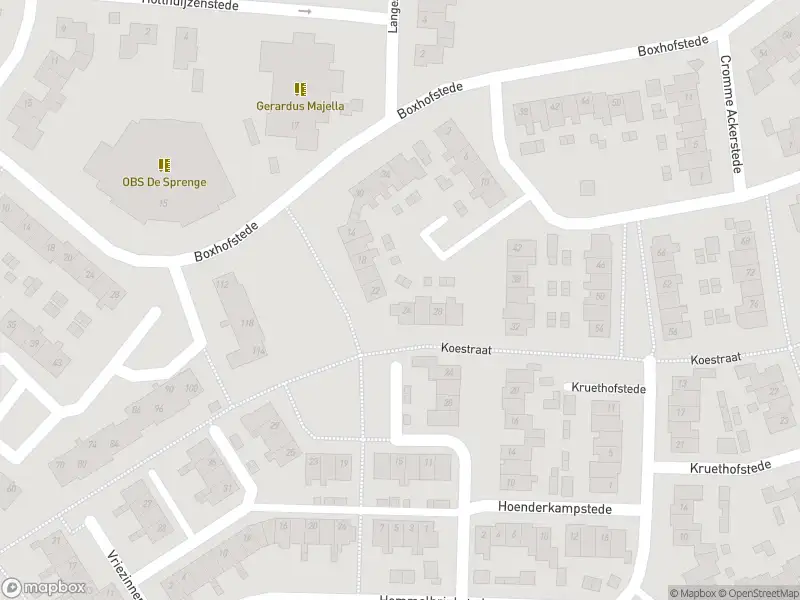 Politie naar de Deventerstraat in Vaassen vanwege aanrijding met letsel