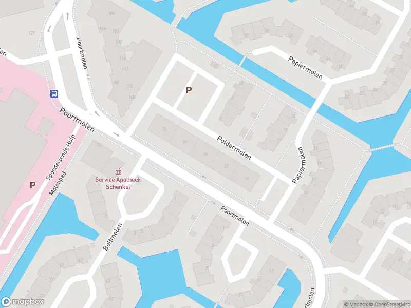 Ambulance met gepaste spoed naar de Poortmolen in Capelle aan den IJssel