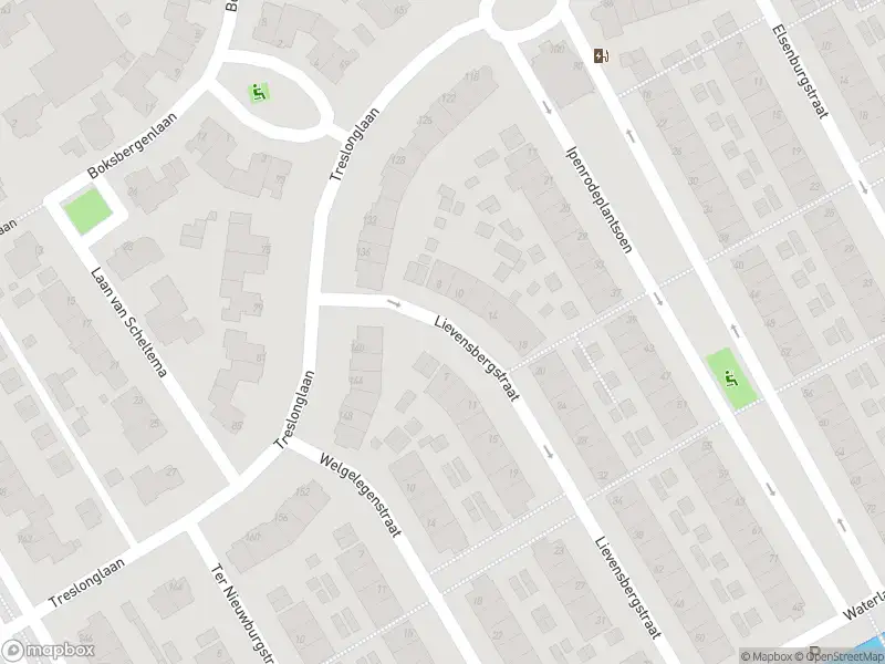 Ambulance met gepaste spoed naar de Lievensbergstraat in 's-Gravenhage