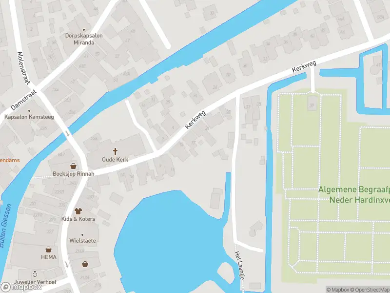 Overlastmelding Kerkweg in Hardinxveld-Giessendam