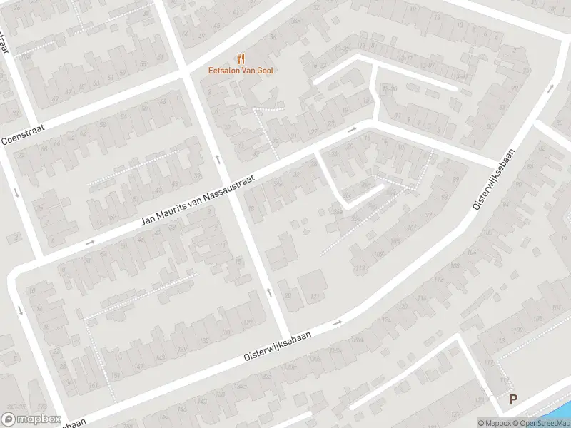 Overlastmelding Oisterwijksebaan in 5018CA Tilburg gesloten