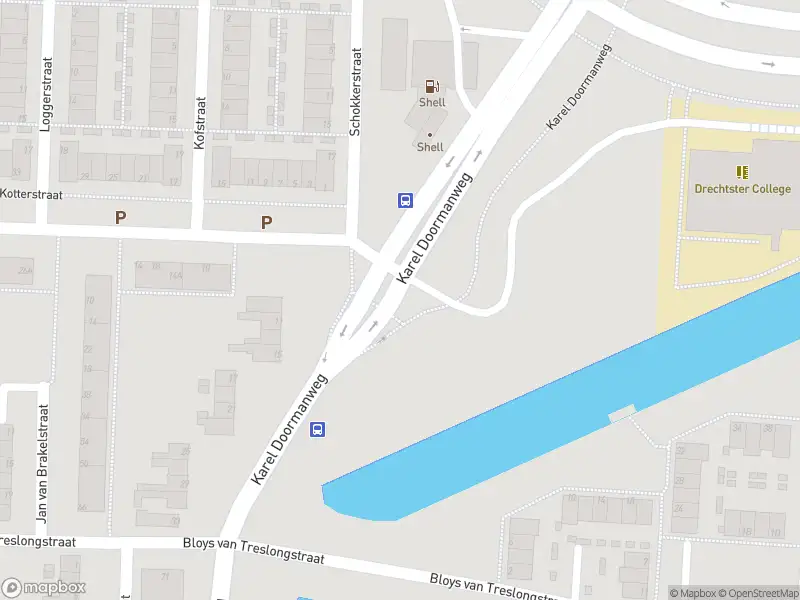 Politie naar de Karel Doormanweg in Dordrecht vanwege ongeval met letsel