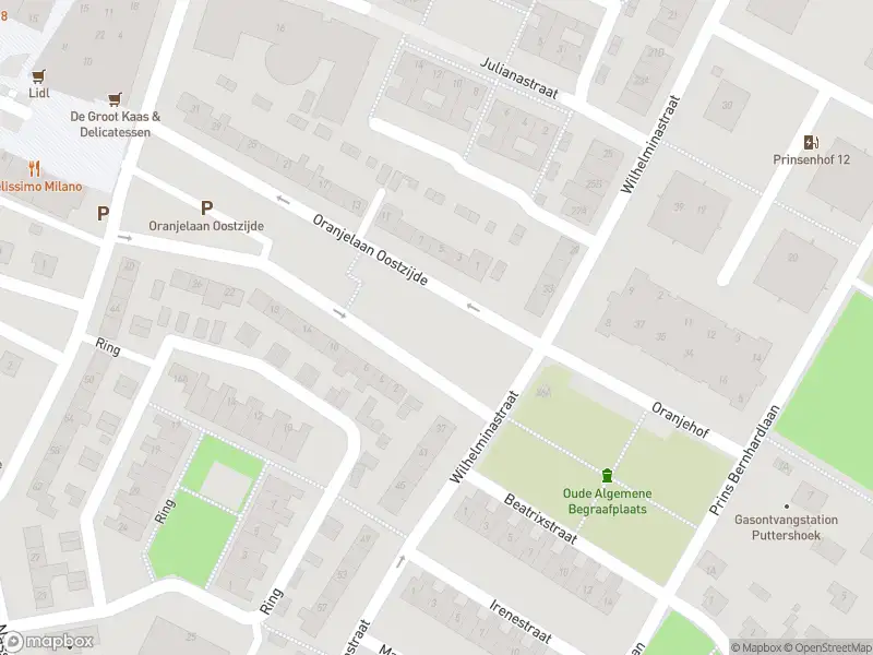 Overlastmelding Oranjelaan Oostzijde in Puttershoek