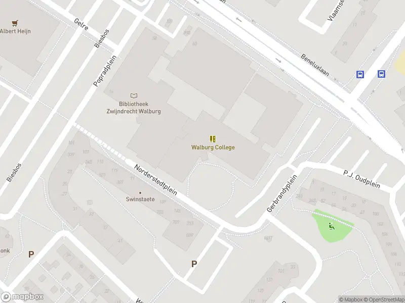 Ambulance met gepaste spoed naar de Norderstedtplein in Zwijndrecht