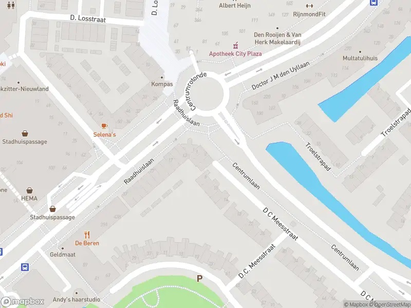 Politie naar de D.C. Meesstraat in Spijkenisse vanwege ongeval met letsel