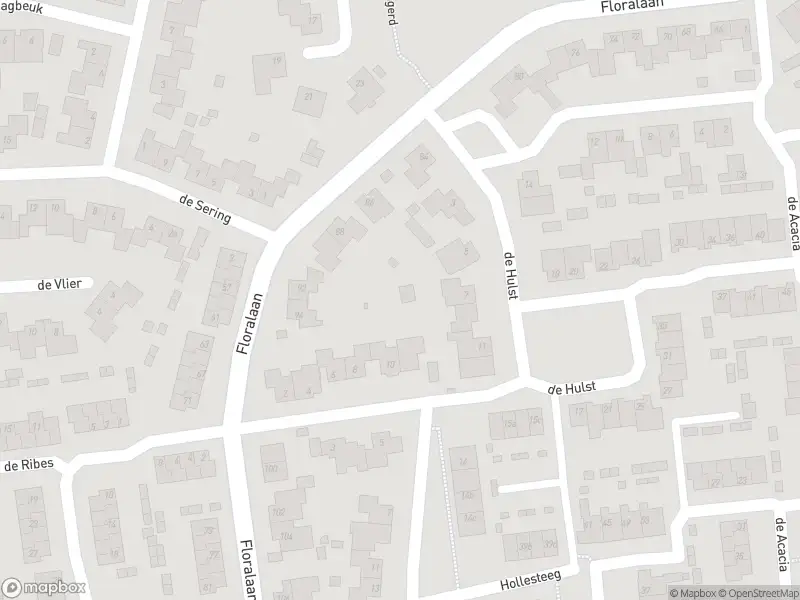 Politie naar de Floralaan in Boxmeer vanwege ongeval met letsel