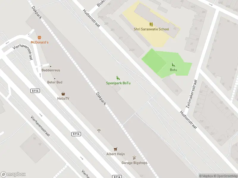 Ambulance met gepaste spoed naar de Vierhavensstraat in Rotterdam