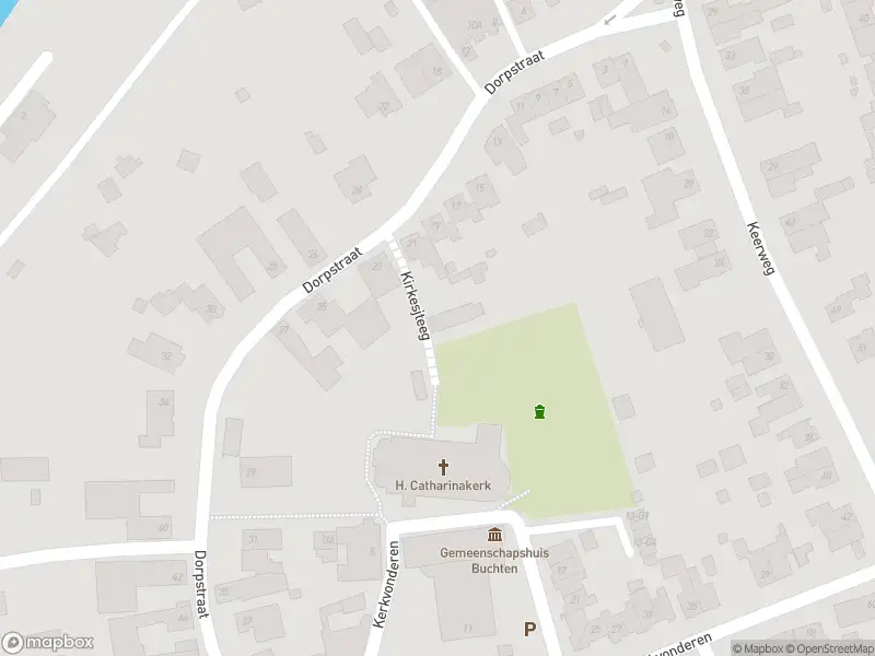 Overlastmelding Kirkesjteeg in Buchten