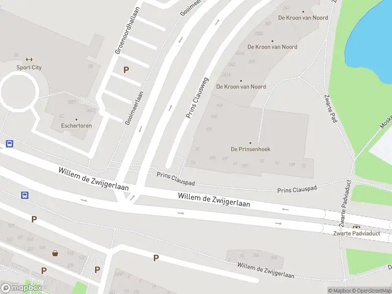 Ambulance met gepaste spoed naar de Prins Clausweg in Leiden