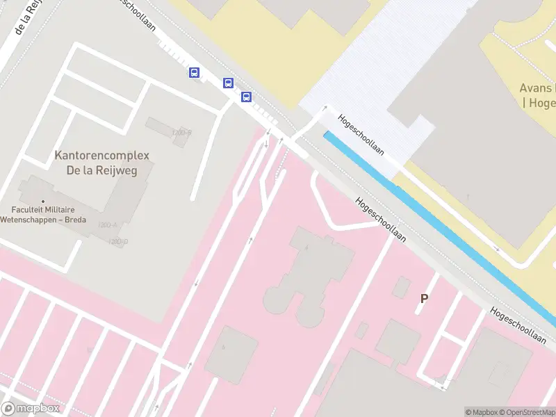 Brandweer met grote spoed naar de Hogeschoollaan in Breda