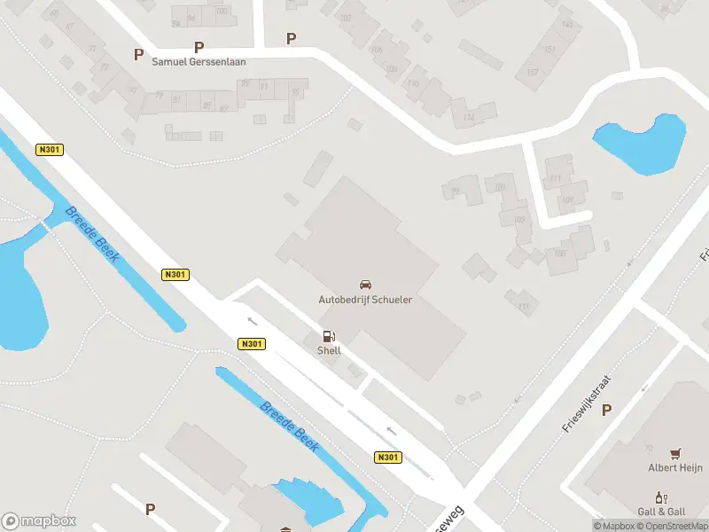 Politie naar de Van Middachtenstraat in Nijkerk vanwege aanrijding met letsel