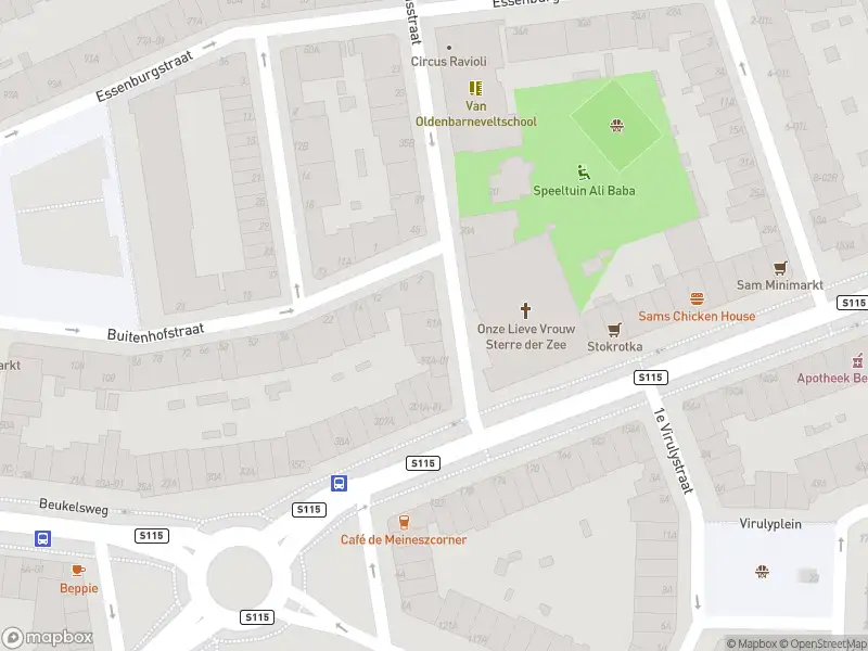 Ambulance met grote spoed naar de Jagthuisstraat in Rotterdam