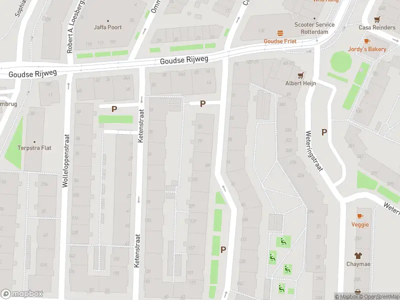 Ambulance met grote spoed naar de Schinkelstraat in Rotterdam