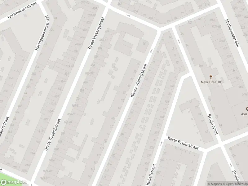 Ambulance met gepaste spoed naar de Kleine Visserijstraat in Rotterdam