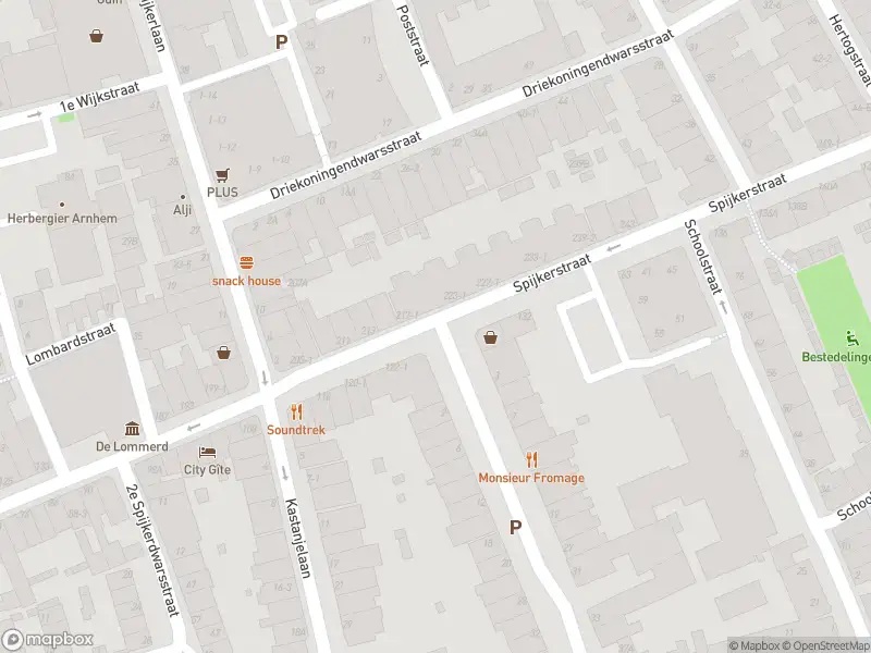 Overlastmelding Spijkerstraat in 6828DS Arnhem gesloten