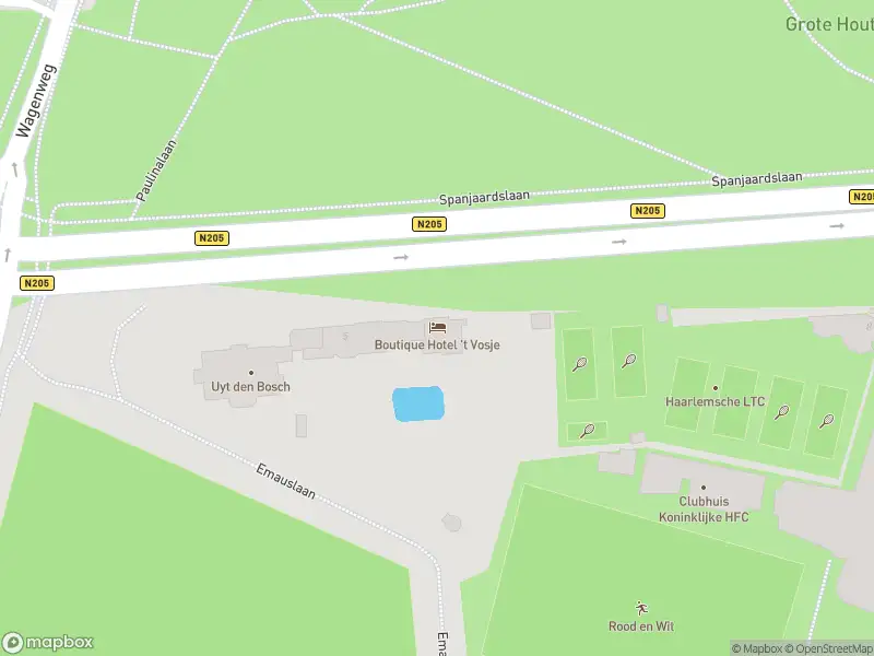 Ambulance naar de Spanjaardslaan in Haarlem vanwege ongeval met letsel