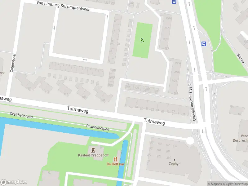 Overlastmelding Talmaweg in Dordrecht