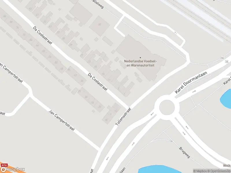 Ambulance met grote spoed naar de Da Costastraat in Zwijndrecht