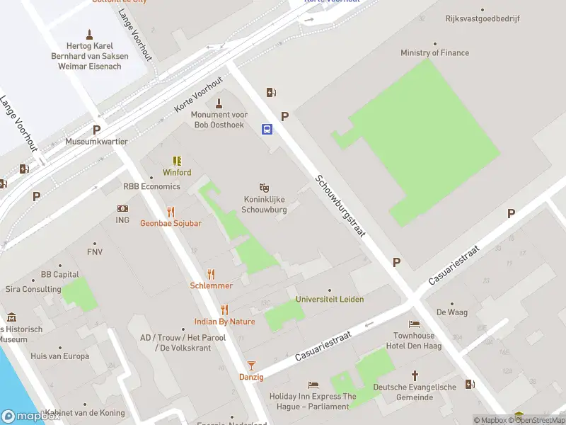 Ambulance met gepaste spoed naar de Schouwburgstraat in 's-Gravenhage