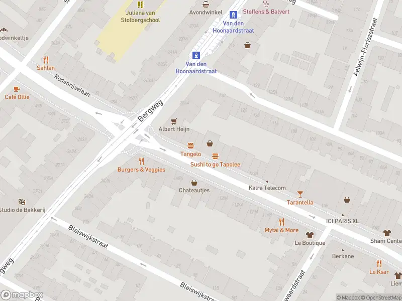 Ambulance met grote spoed naar de Zwart Janstraat in Rotterdam