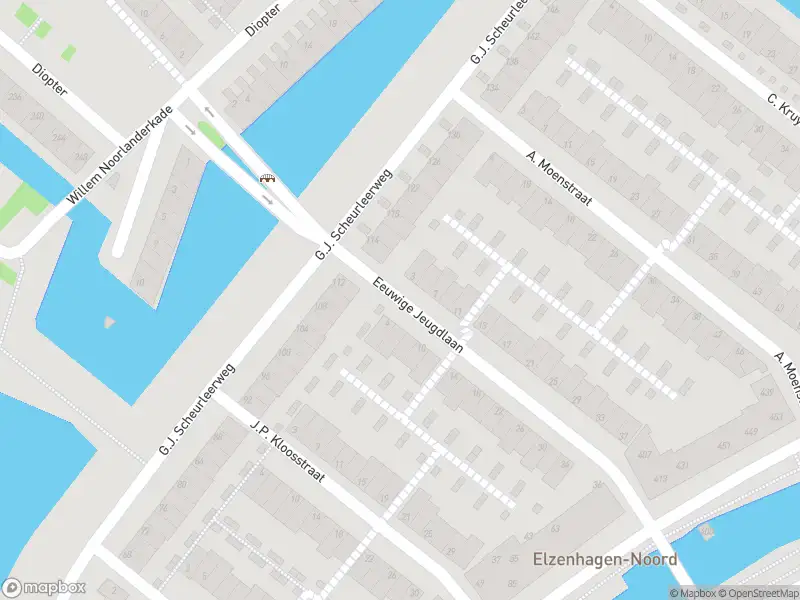 Brandweer met grote spoed naar de Eeuwige Jeugdlaan in Amsterdam vanwege gebouwbrand