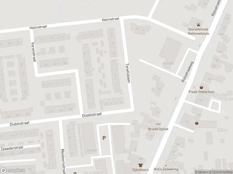 Ambulance met gepaste spoed naar de Tenellalaan in Hellevoetsluis