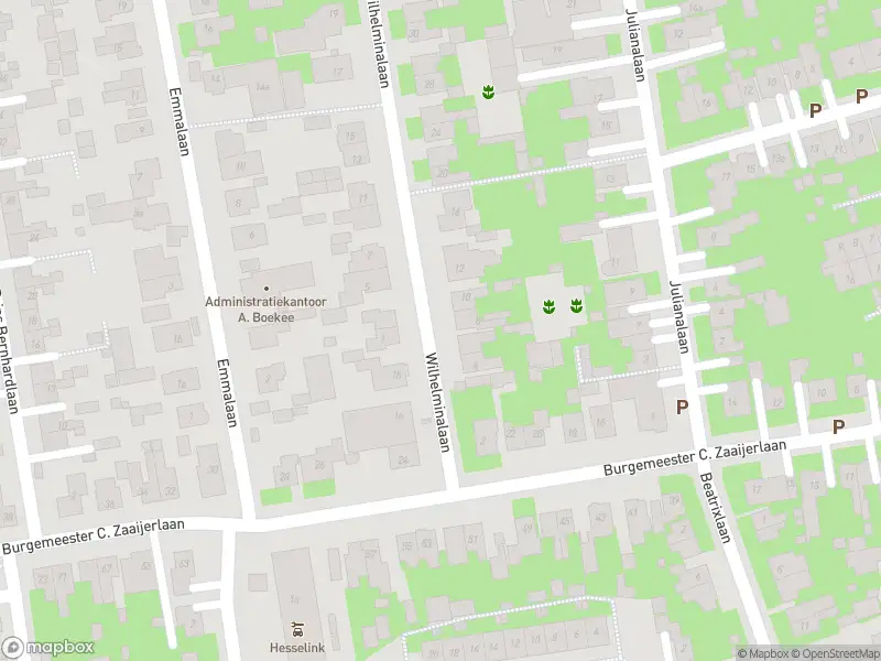 Brandweer met gepaste spoed naar de Wilhelminalaan in Dirksland