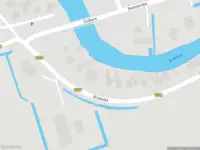 Politie met grote spoed naar de Braksdyk in Aldeboarn vanwege voertuigen te water