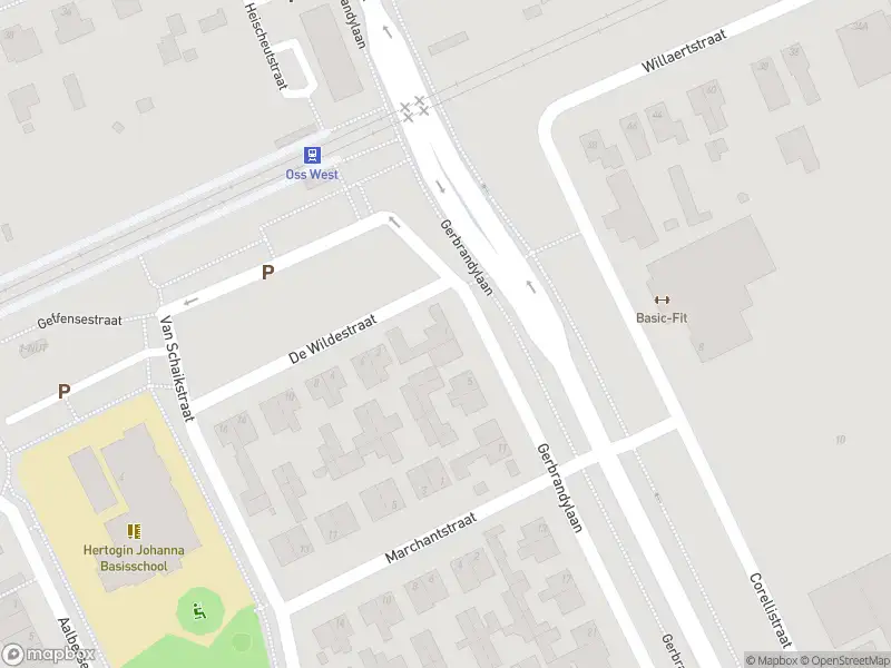 Politie naar de Gerbrandylaan in Oss vanwege ongeval met letsel