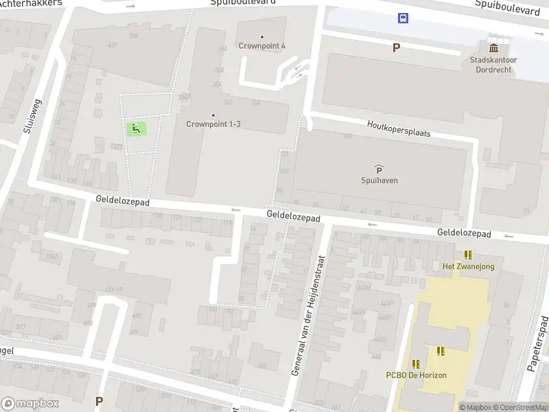 Overlastmelding Geldelozepad in Dordrecht gesloten