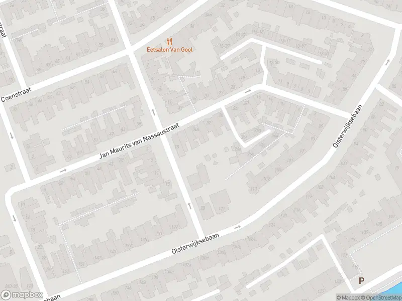 Overlastmelding Oisterwijksebaan in 5018CB Tilburg gesloten