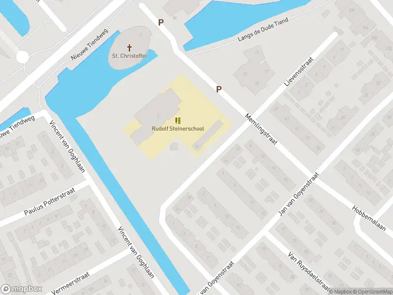 Ambulance met grote spoed naar de Van Ruysdaelstraat in Krimpen aan den IJssel