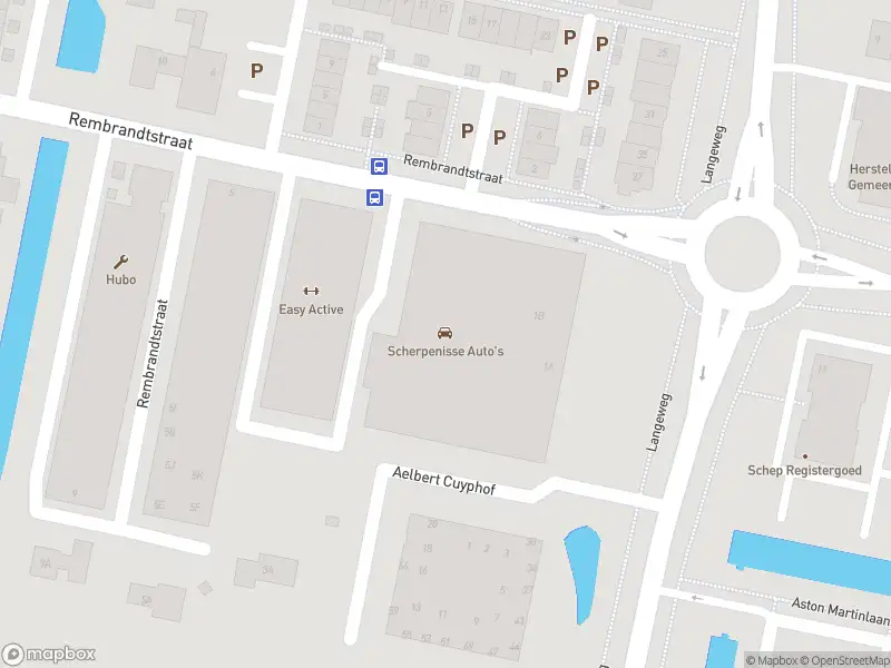 Besteld ambulance vervoer naar de Rembrandtstraat in Oud-Beijerland